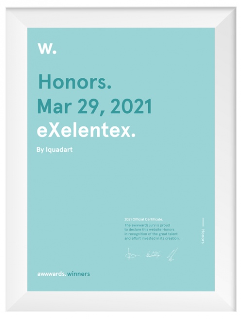 Honorable Mention, Awwwards, 2021