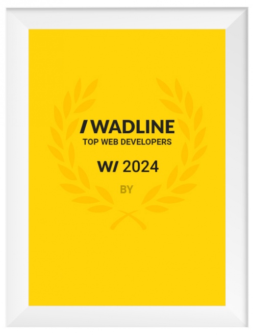 Top-3 web developers in Belarus, Wadline, 2024